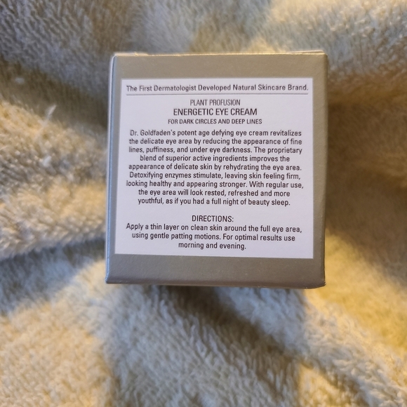 Goldfaden MD Plant Profusion Energetic Eye Cream NIB .5 Oz/15 Ml - Picture 3 of 5